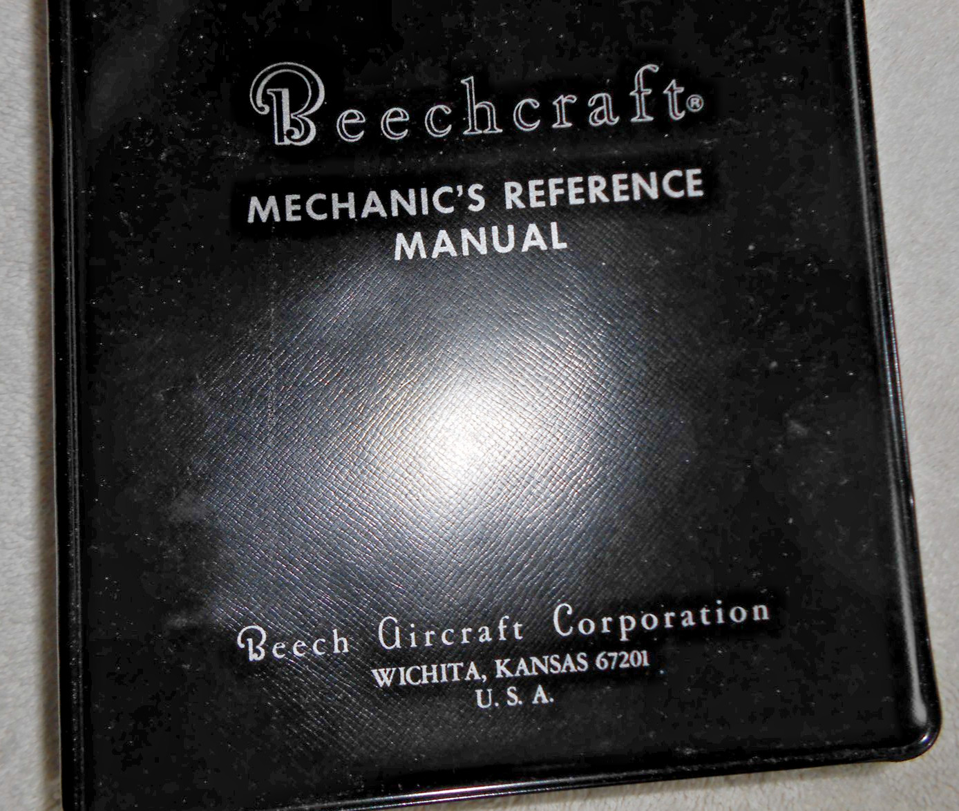 Beechcraft - MECHANIC'S REFERENCE MANUAL - 1971