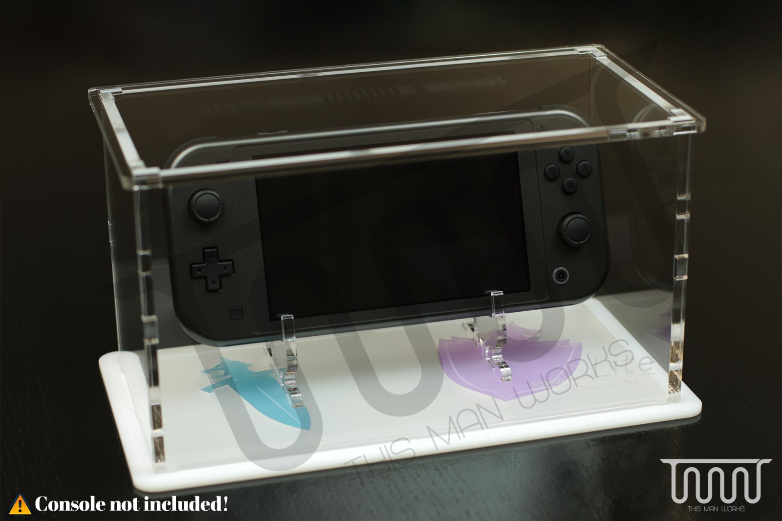 Acrylic Display Case for Nintendo Switch Lite Pokémon Zacian & Zamazenta Edition