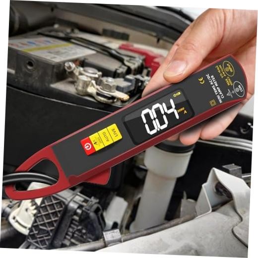 BSIDE Low Current Clamp Meter, DC/AC Amp with Smart Mode, True RMS 6000 Counts
