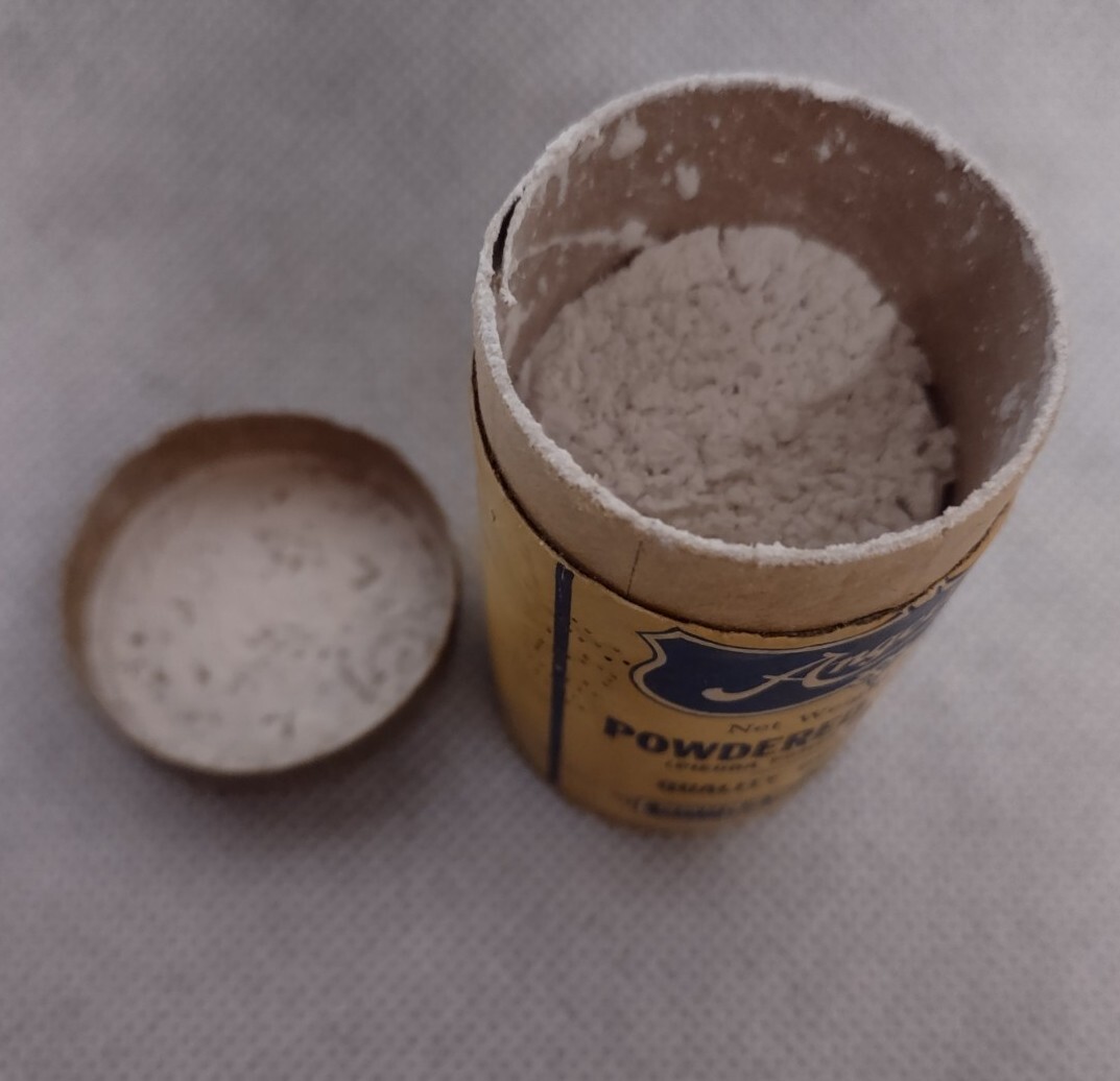 Angelus Powdered Pumice Container 2 oz Brunswig Drug Co