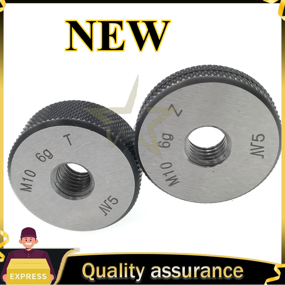 Gauge GO NOGO ISO Metric M10X1.5 Thread Ring Gage M10 X 1.5 6g Threaded Ring