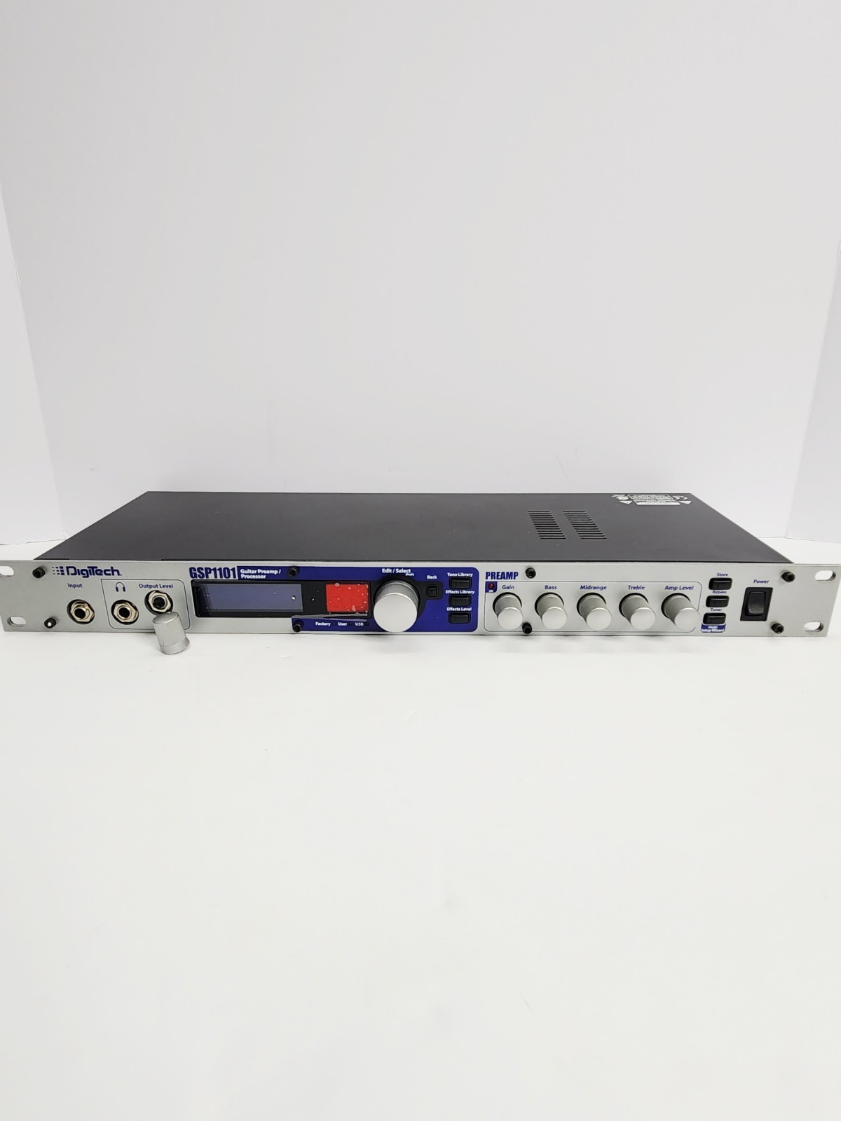 Digitech GSP1101 Multi-Effects Processor with Control 2 Foot Controller Pro Gear