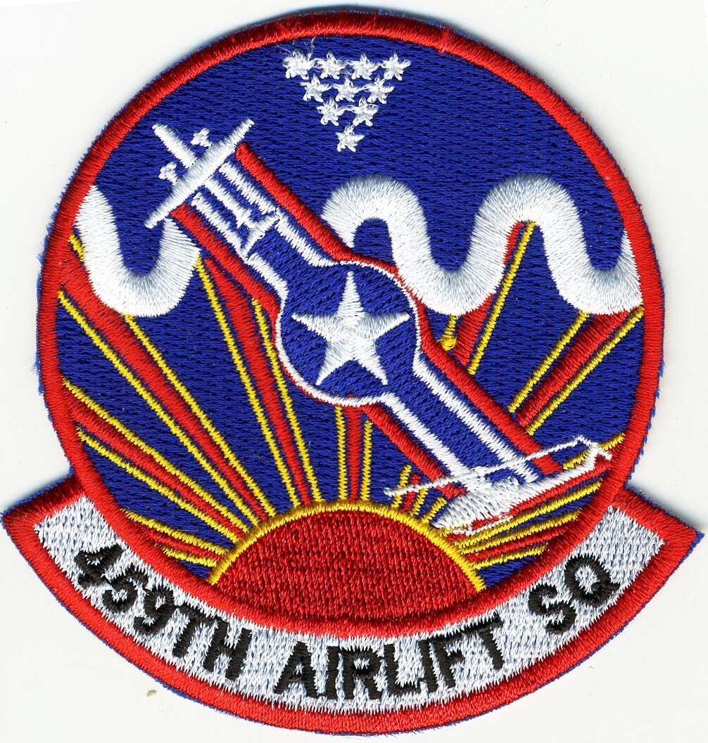 US Air Force Patch: 459th Airlift Squadron version 2