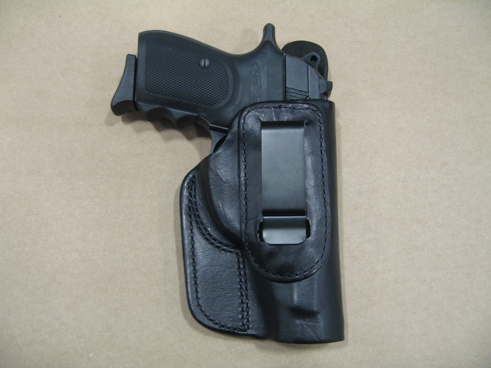FEG SMC .380 IWB Molded Leather Inside Waist Conceal Carry Holster CCW BLACK RH