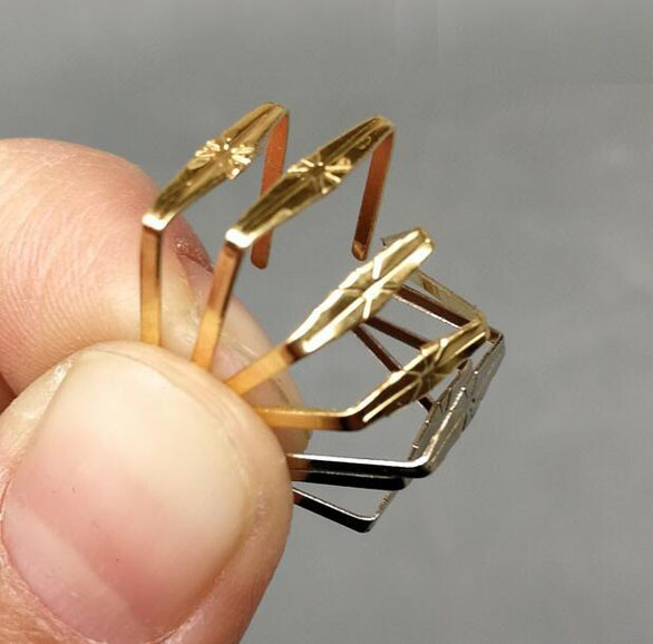 200 Connector Parts Lamp Crystal Prism Bead Single Pin Bow Tie Light Accessories