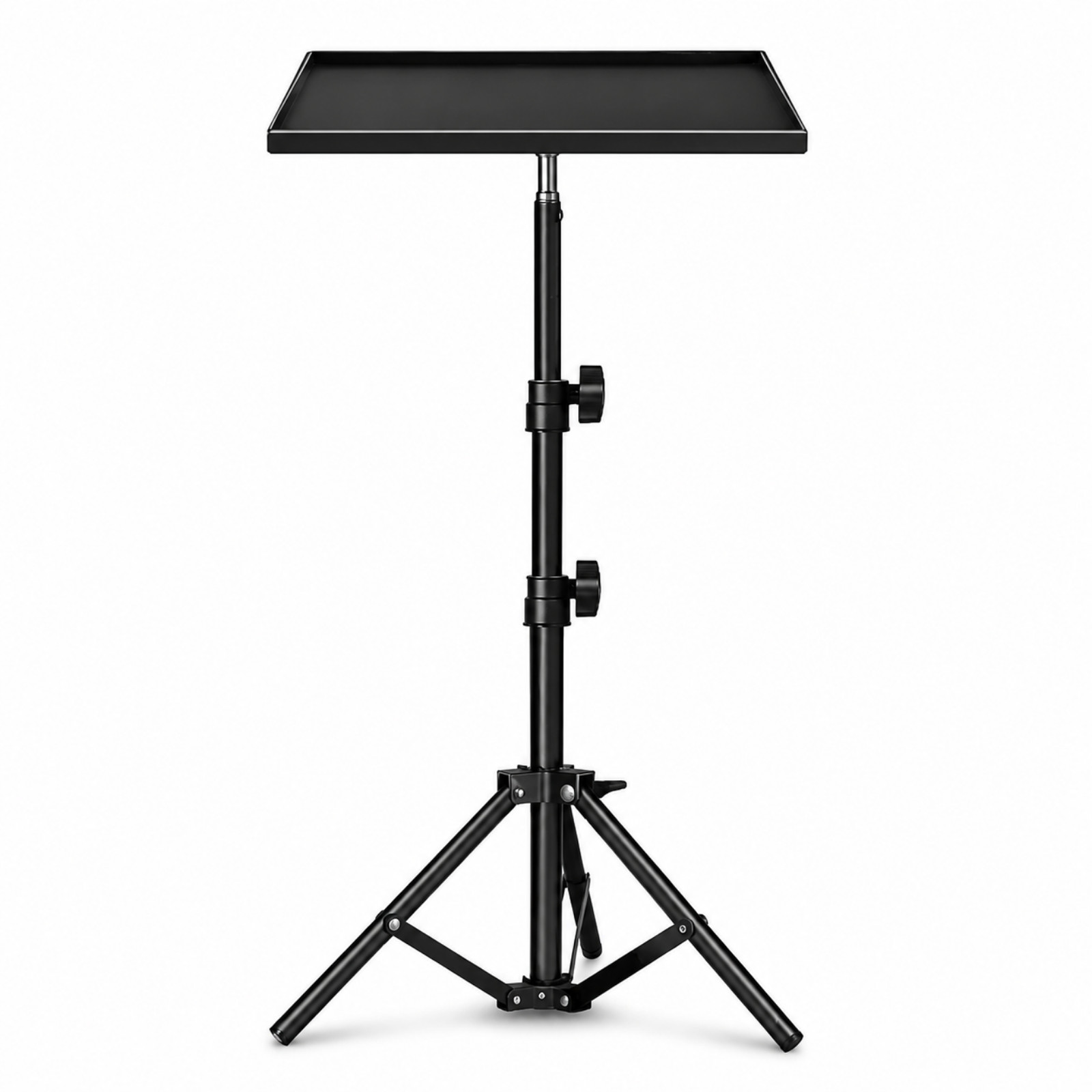 Heavy Duty Adjustable Projector Stand Tripod Table Laptop DJ Foldable Portable