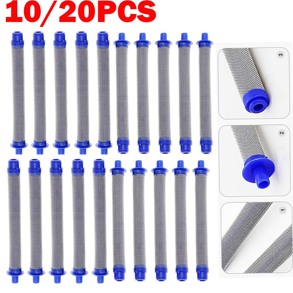 10/20PCS 60 Mesh Airless Spray Gun Filter for SG2 SG3 SG10 SG20 Replaces 288749