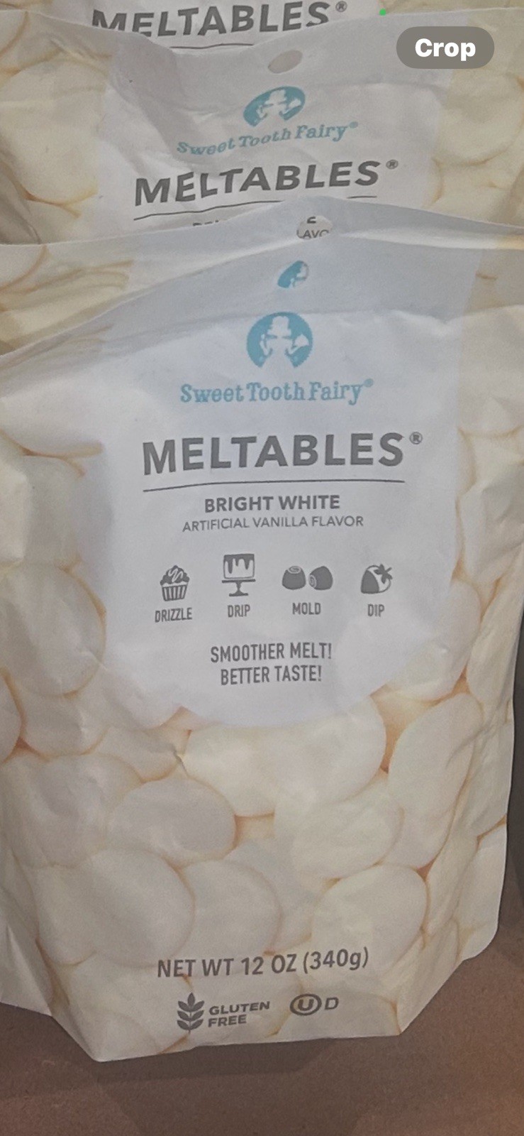 Sweet Tooth Fairy Chocolate Meltable Wafers