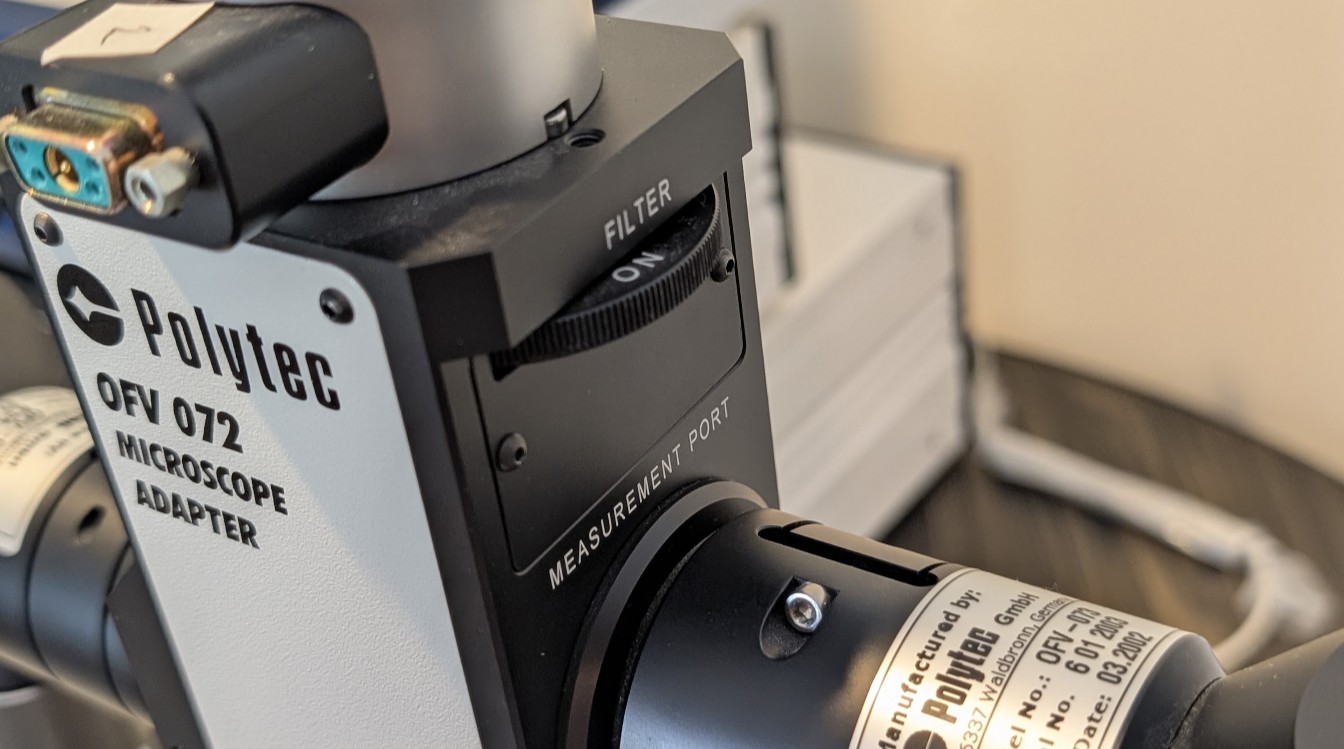 Polytec Microscope Scanning Laser Doppler Vibrometer Vibration Head