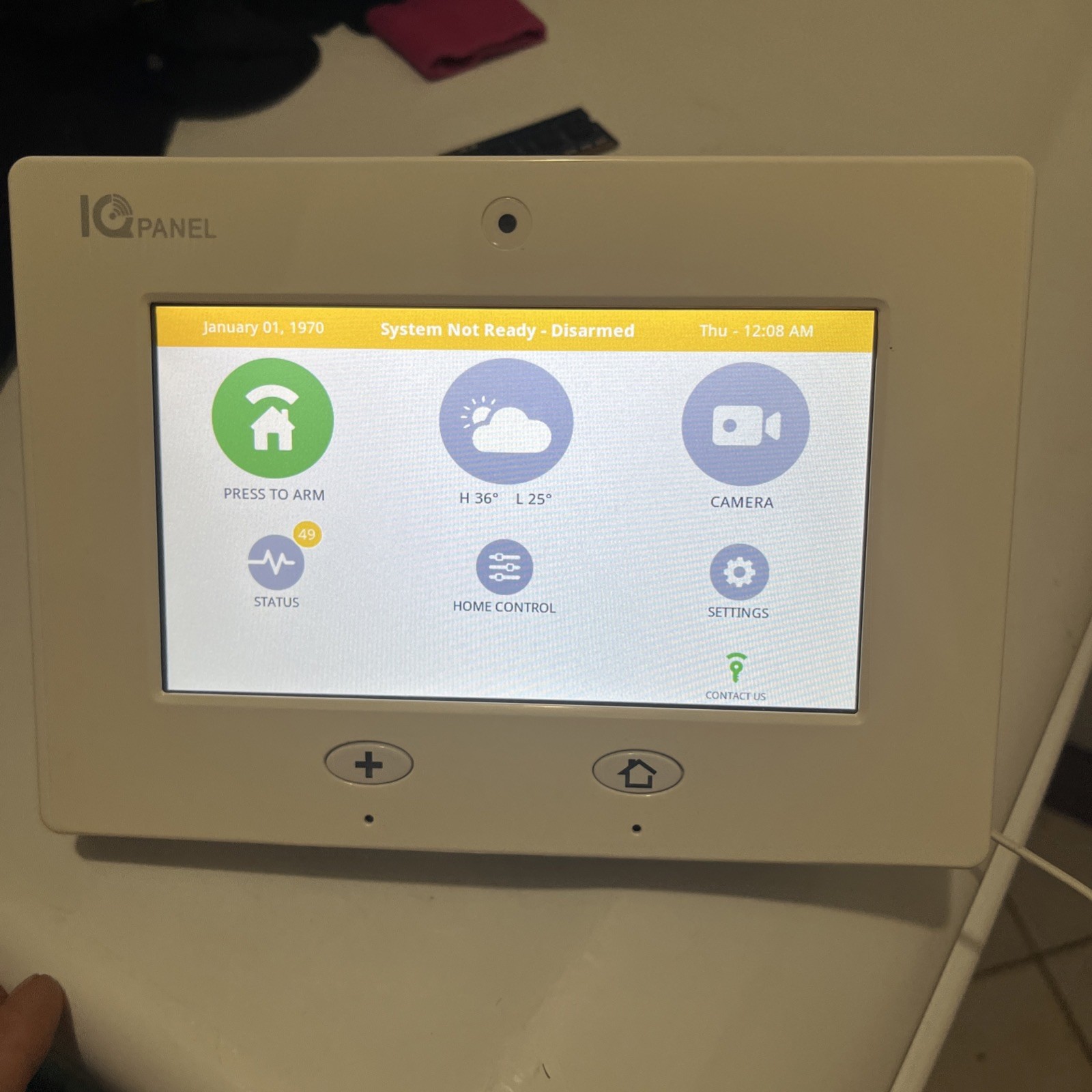 Qolsys IQ Panel QS-9004-VRZ All In One - Security Panel 7" Touch Display