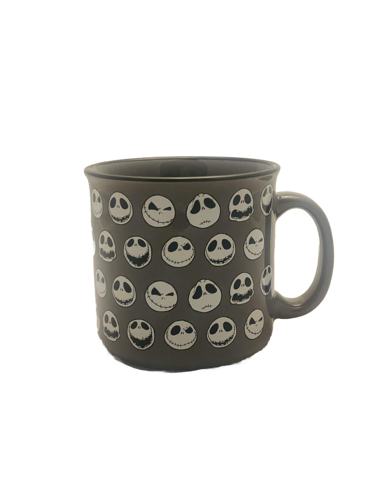 Grey Jack Skellington 20oz Camper Style Mug