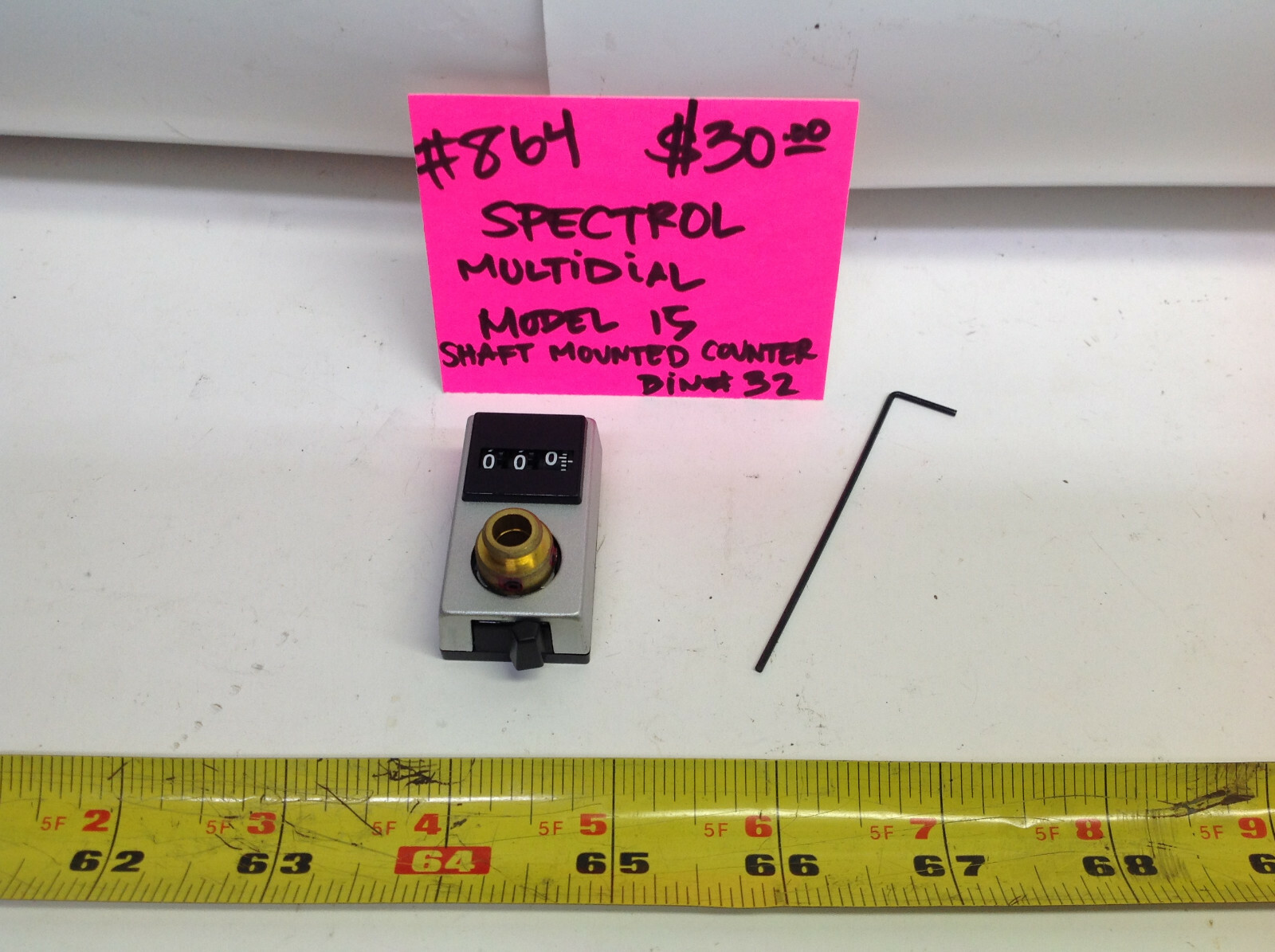 Spectrol Multidial Model 15 Counter (#864-32)
