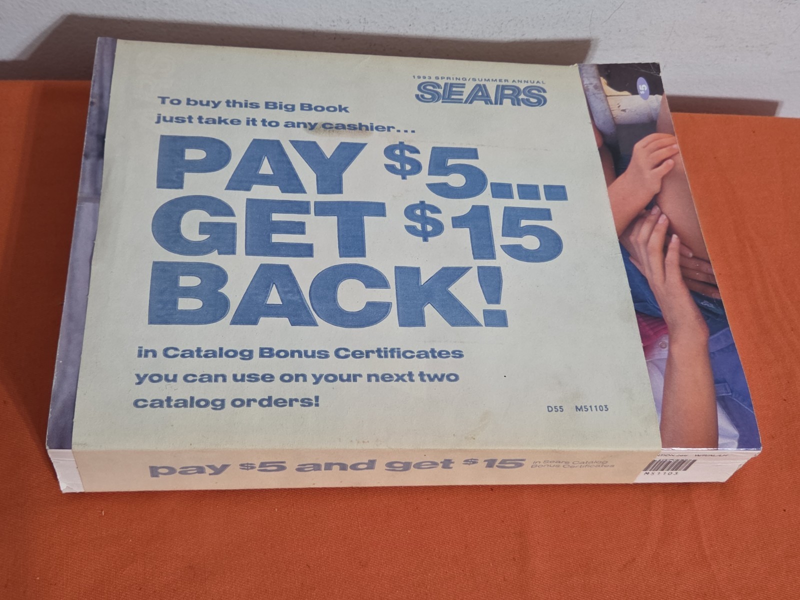 Sears Catalog Final Issue 1993 Spring/Summer Factory Wrapped, Never Opened