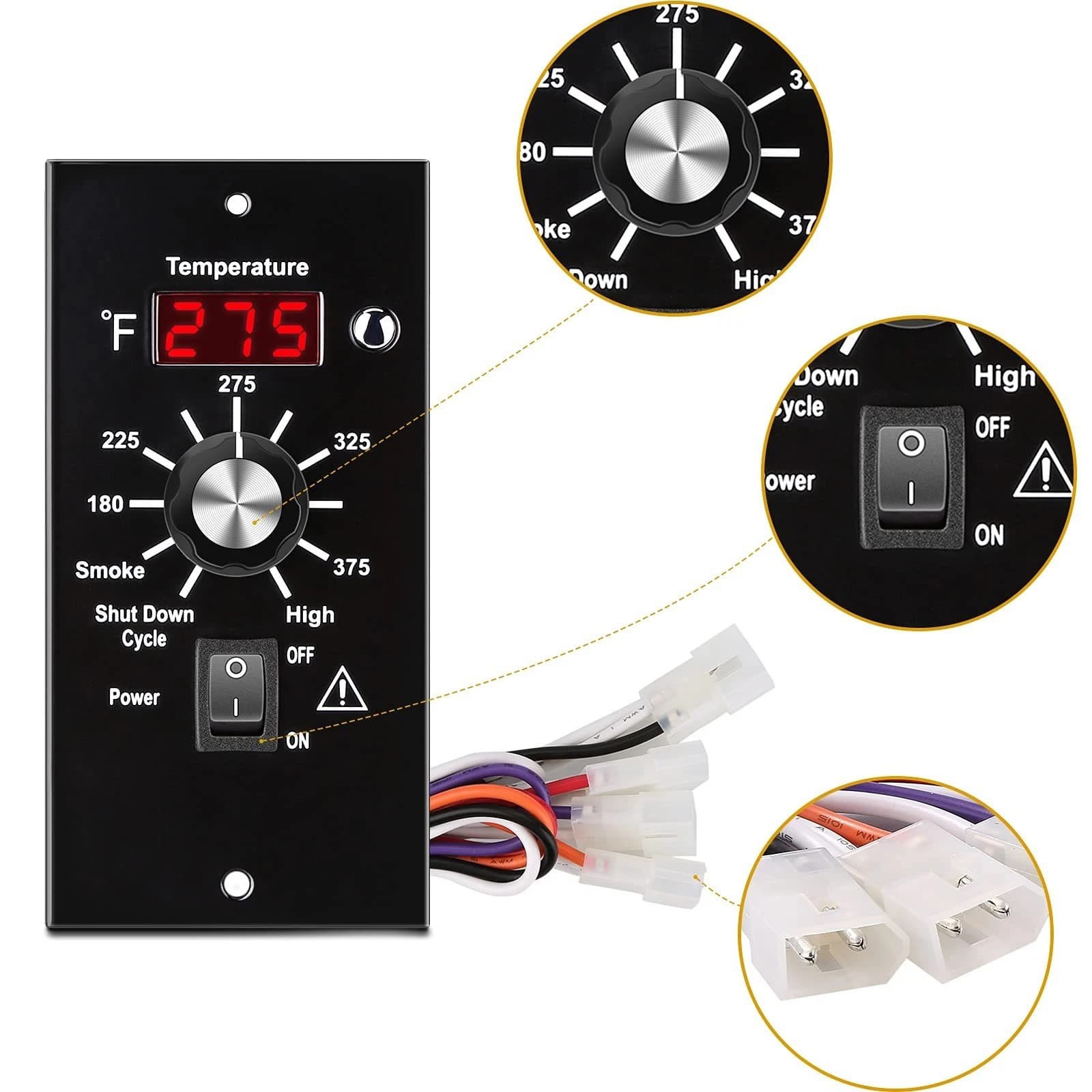 Temperature Control Board Unit for Traeger Wood Pellet Grill Digital Controller