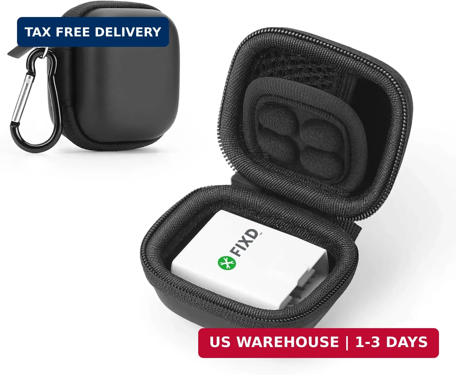 Case for FIXD Car Diagnostic Tool, Bluetooth OBD2 Scanner Diagnostic Tool Mini C