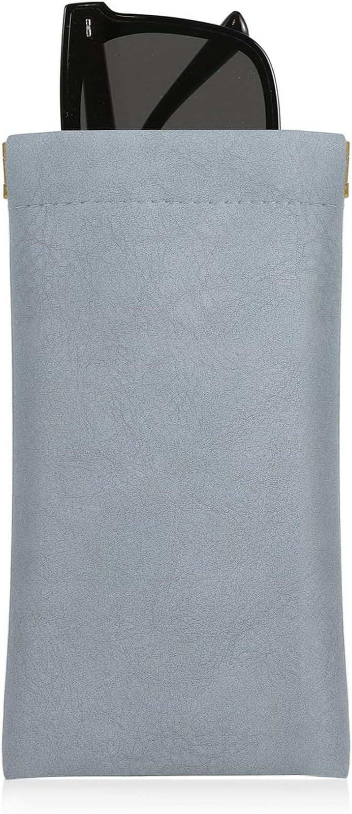 Portable Glasses Case,Soft Eyeglasses Pouch | Squeeze Top Eyeglasses Case for Me