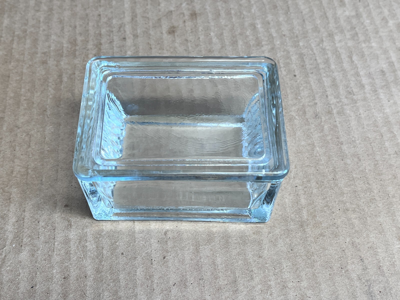 Glass Slide Staining Dish with Built-In Slide Rack