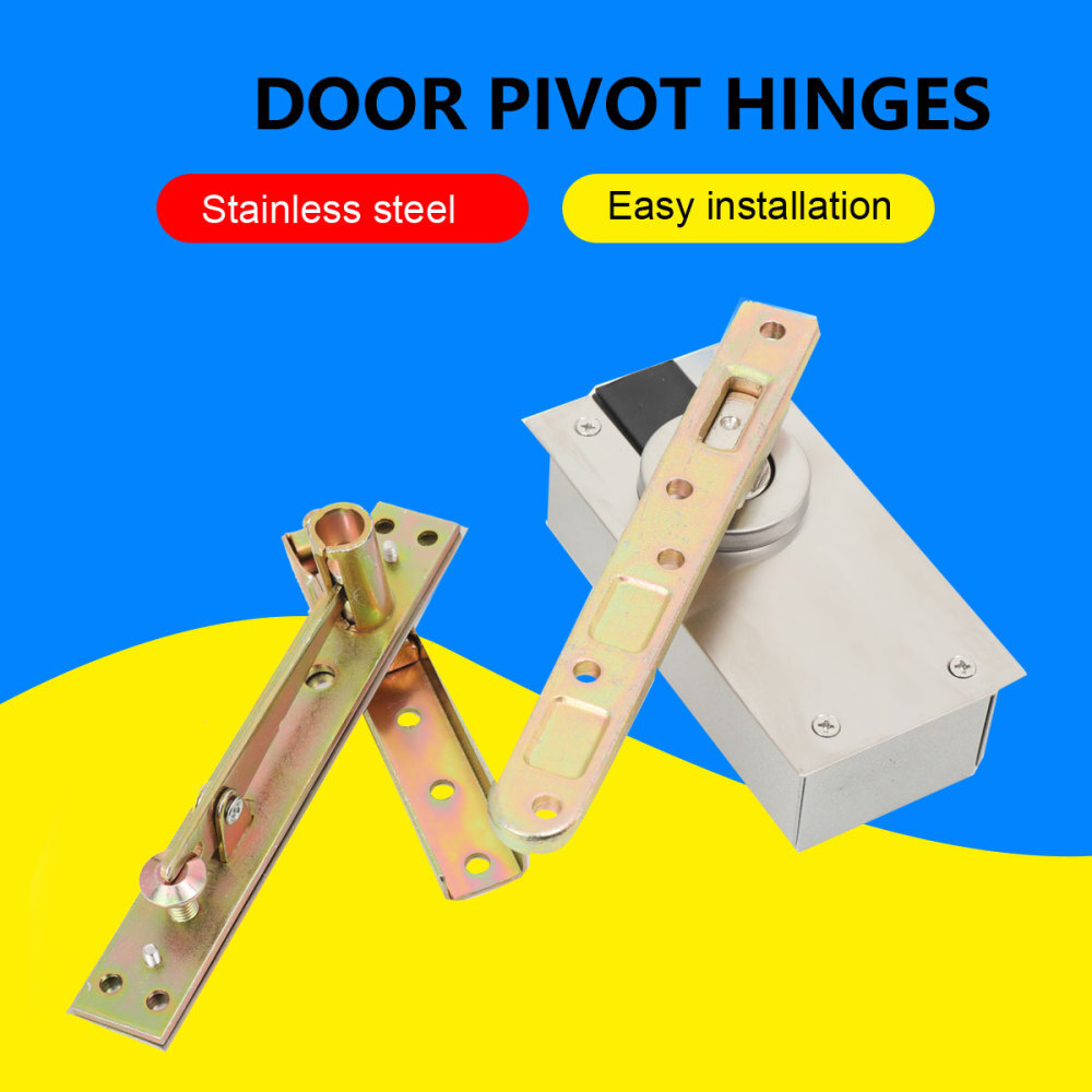Bearing 300KG Heavy Duty Door Pivot Hinge 360° Rotary Install Up+Down Hinge US