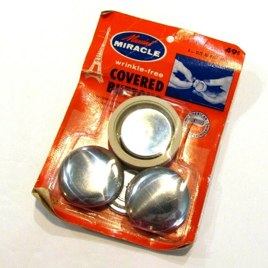 Create Your Own Covered Buttons Prims Maxant Miracle Wrinkle-Free Lot