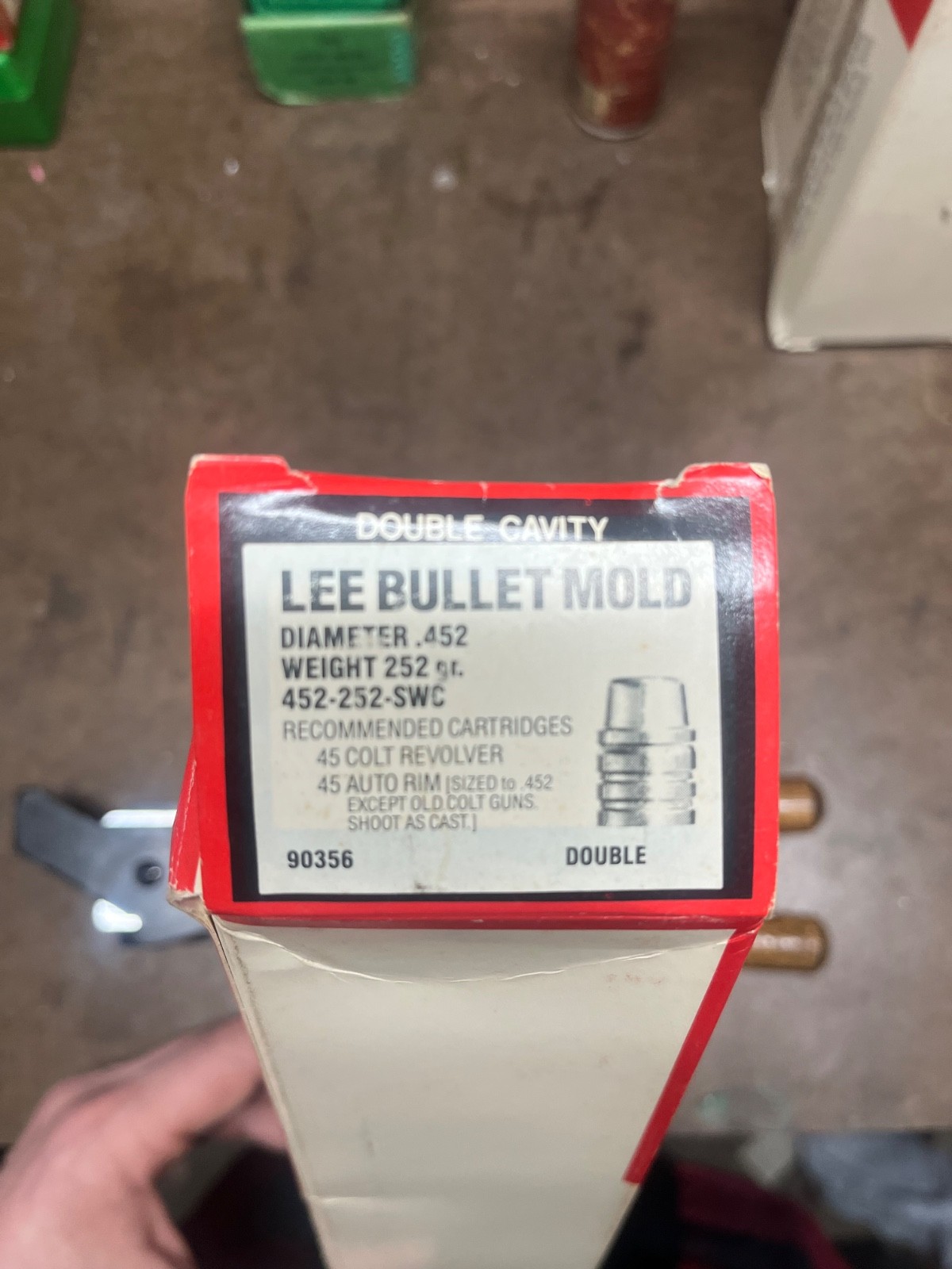 Lee Precision 45 cal .452 bullet mold lot and sizing die