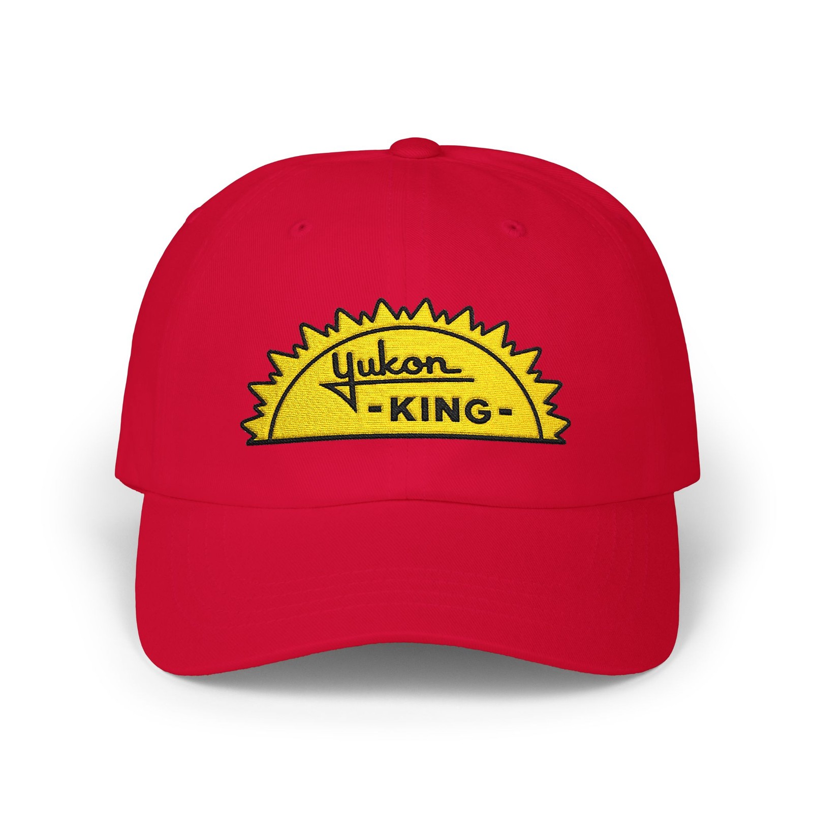 Yukon King Snowmobiles Vintage Sled Silverline Moorhead MN Logo Embroidered Hat