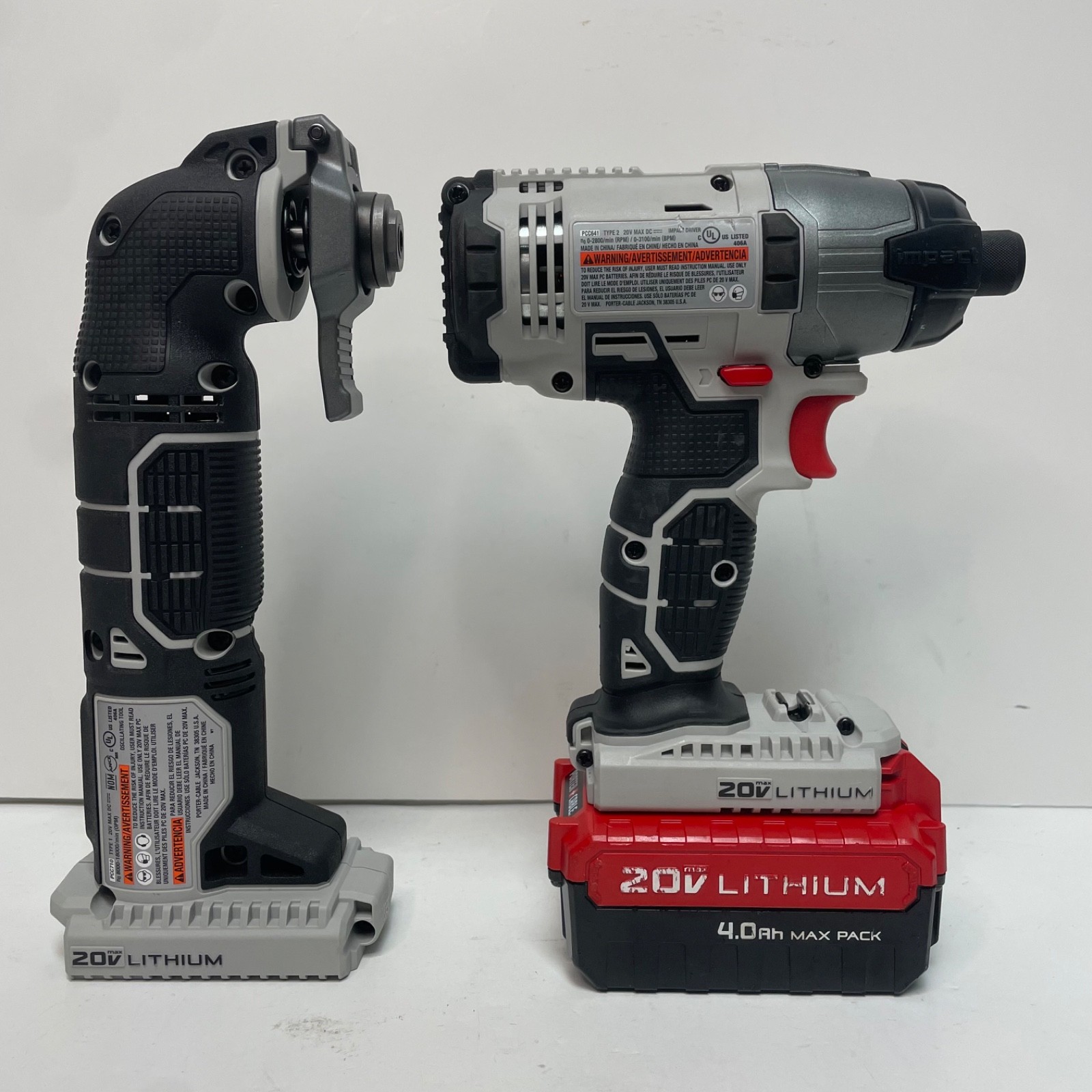 Porter Cable 20V MAX 3-Tool Combo Kit – Battery, Charger & Tool Bag – Tested