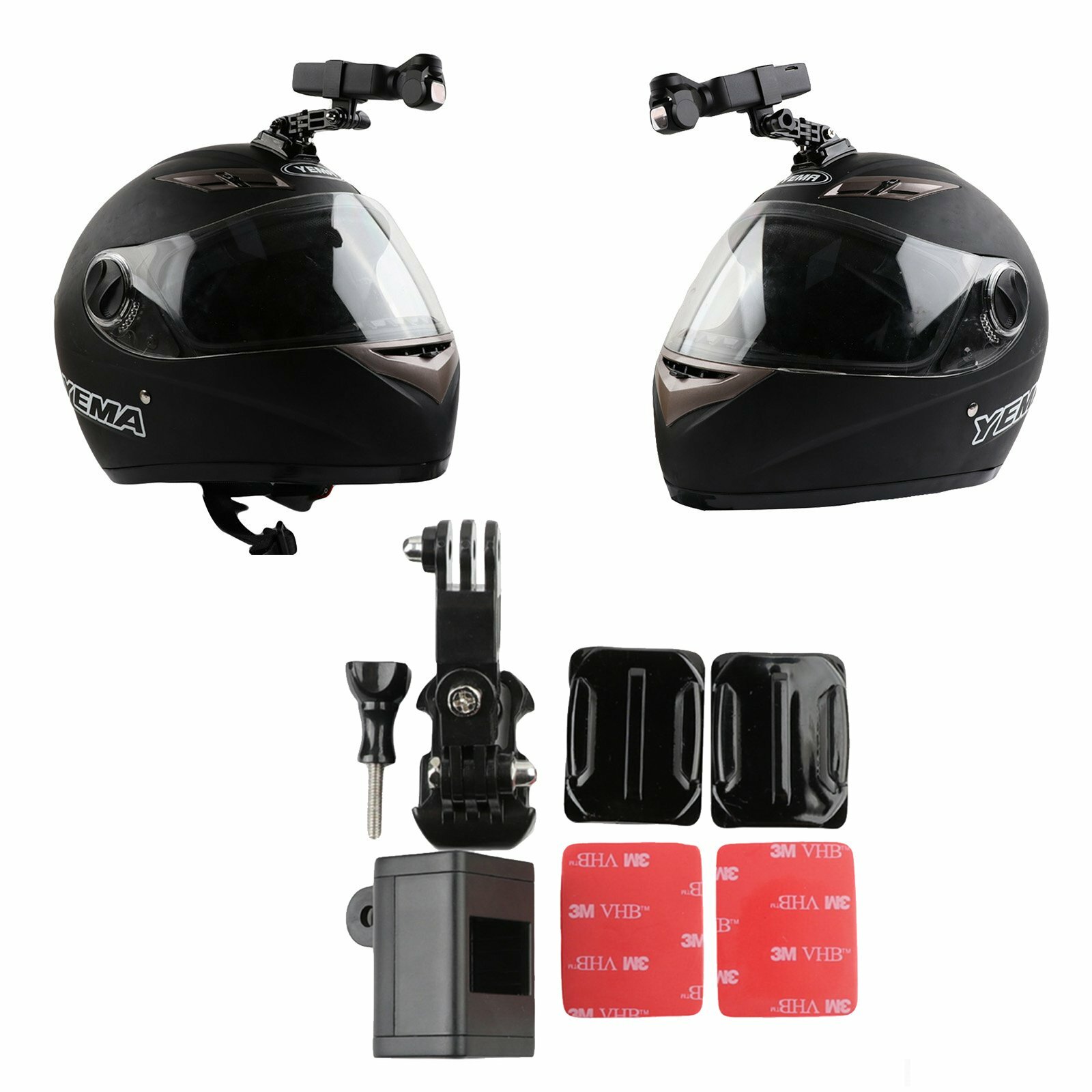 Gimbal Camera Motorcycle Helmet Mount Bracket Stabilizer Kit For DJI Osmo Pocket