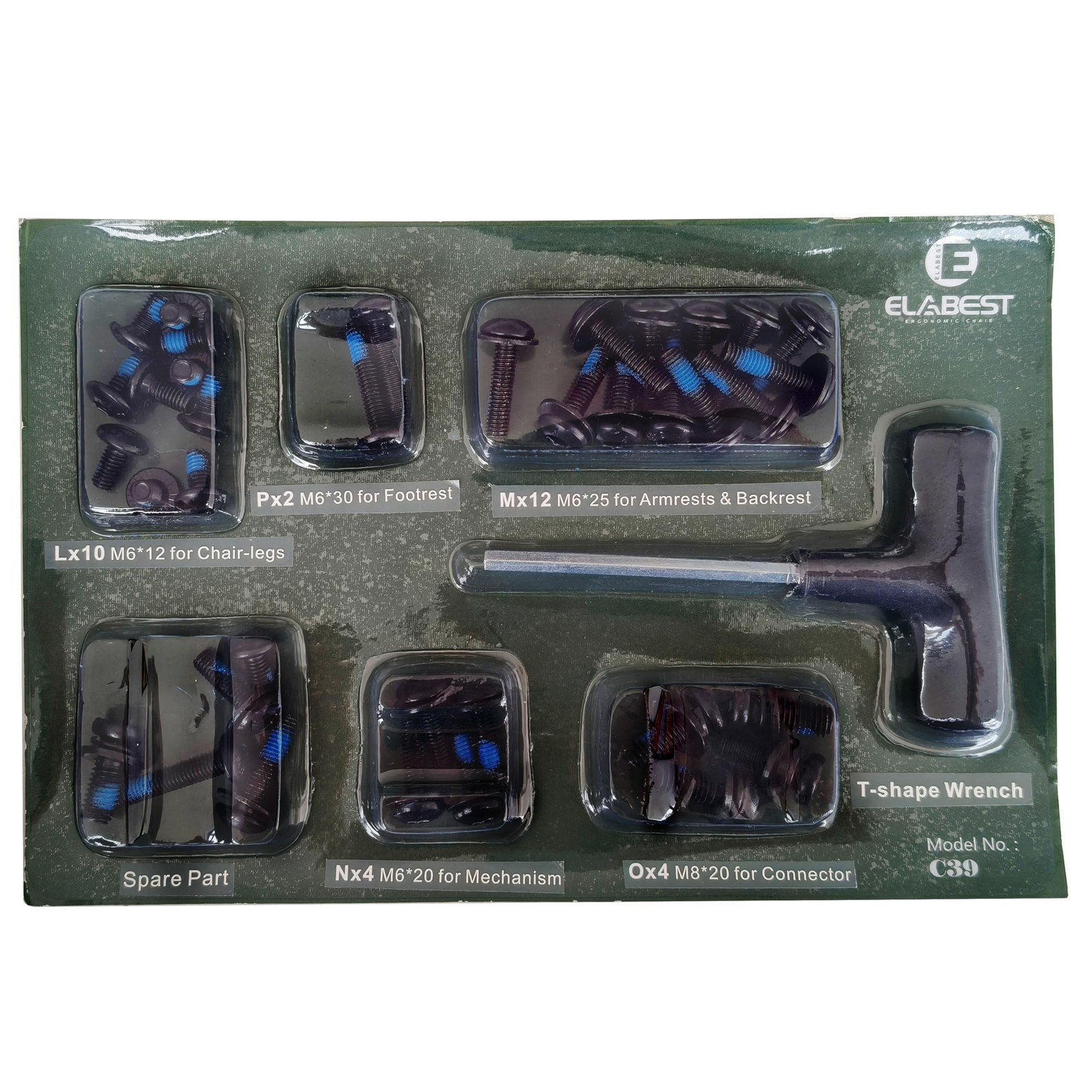 Toolkits for Office Chair, Replacement Toolkits, for Different Models (EL392)