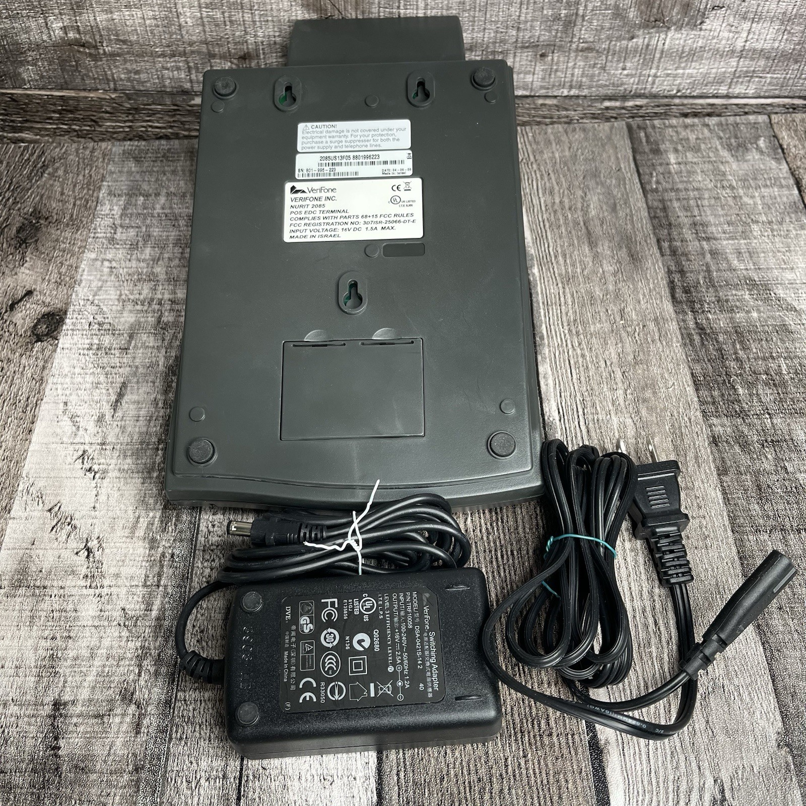 Lip Nurit 2085 POS EDC Terminal Credit Card Machine Reader Receipt Printer