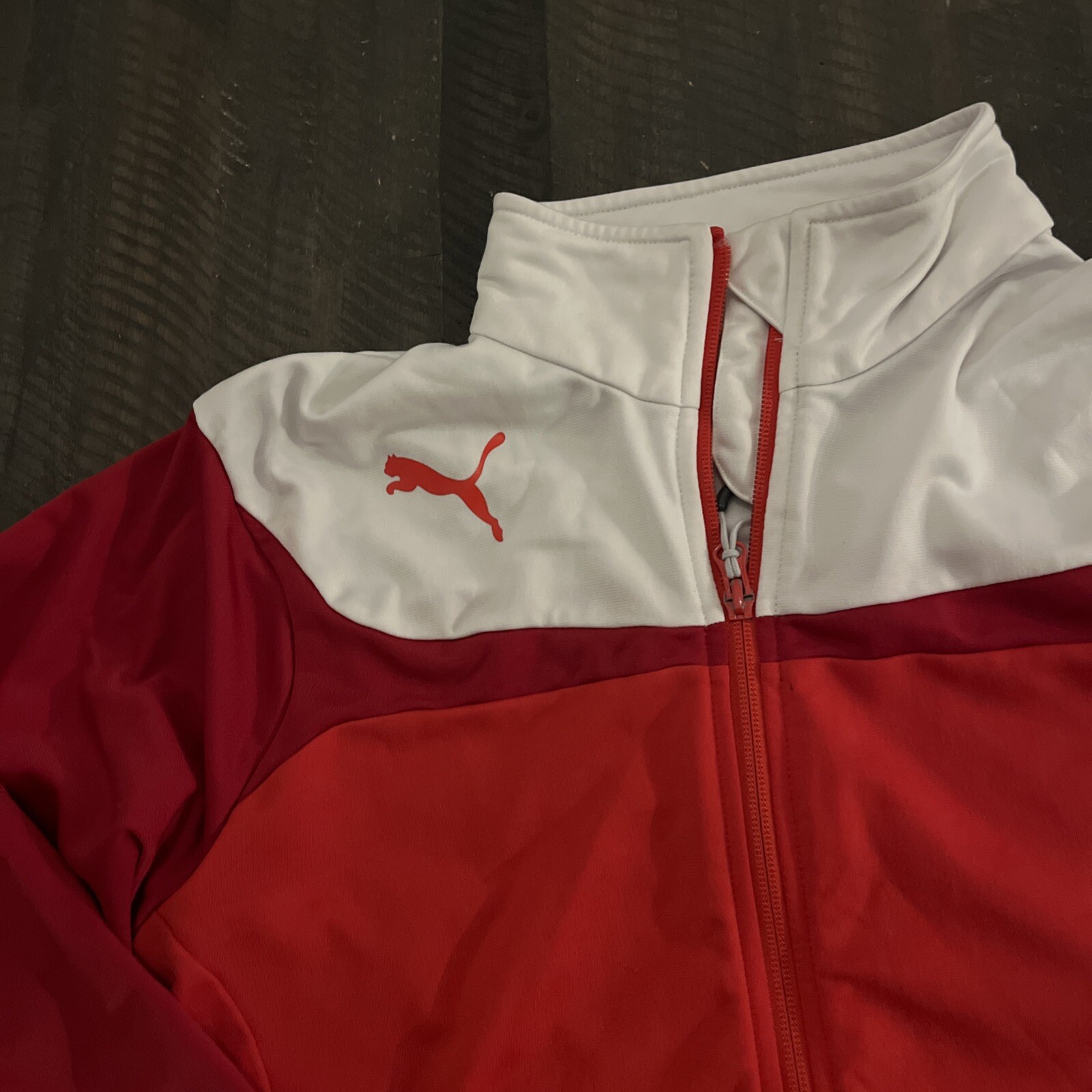 Puma Warm Up Jacket Red 653973