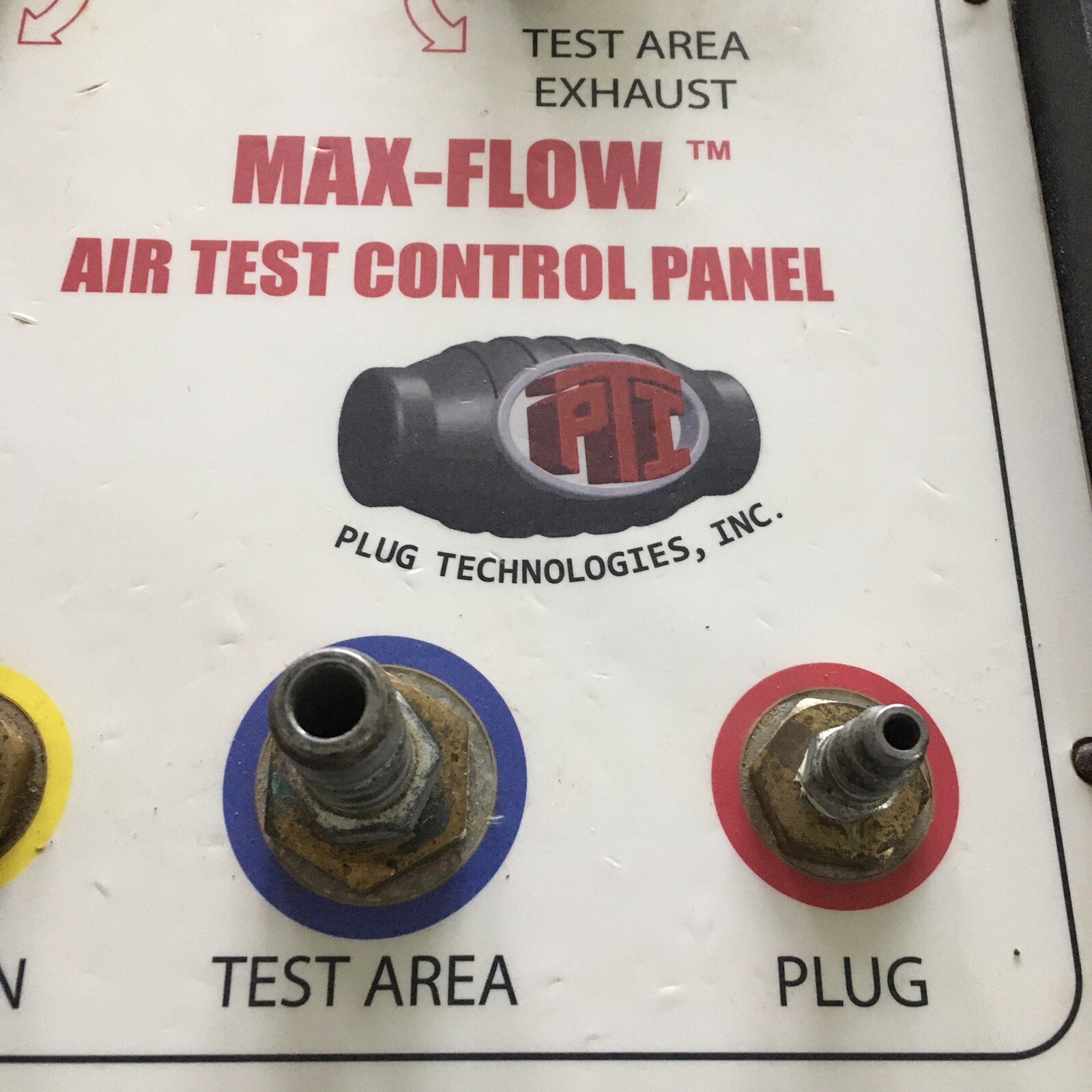Plug Technologies Max-flow Air Test Panel - Untested - Sold as Is