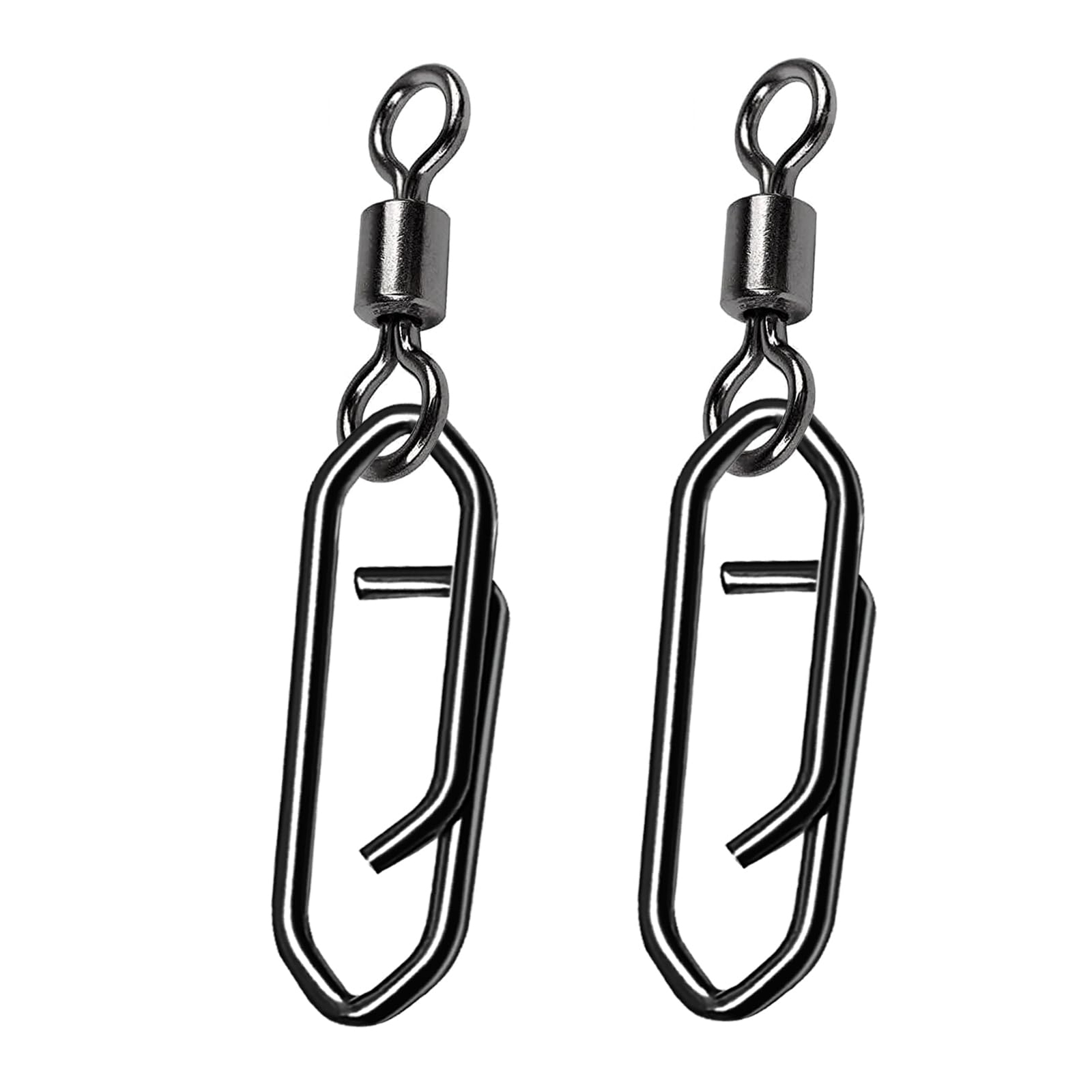 Freshwater Barrel Fishing Swivels Stainless Heavy Duty Swivels Fishing Clips ...