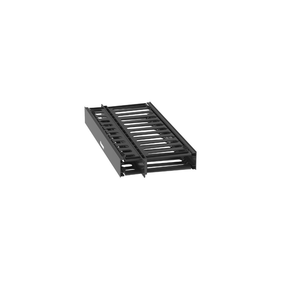 Panduit WMPLSE Horizontal Dual-Sided Manager ABS 1RU 7.9" Depth Black