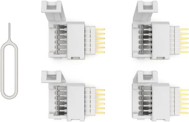 6-Pin to Cut-End Connector Compatible with Philips Hue Light Strip Plus, Hue ...