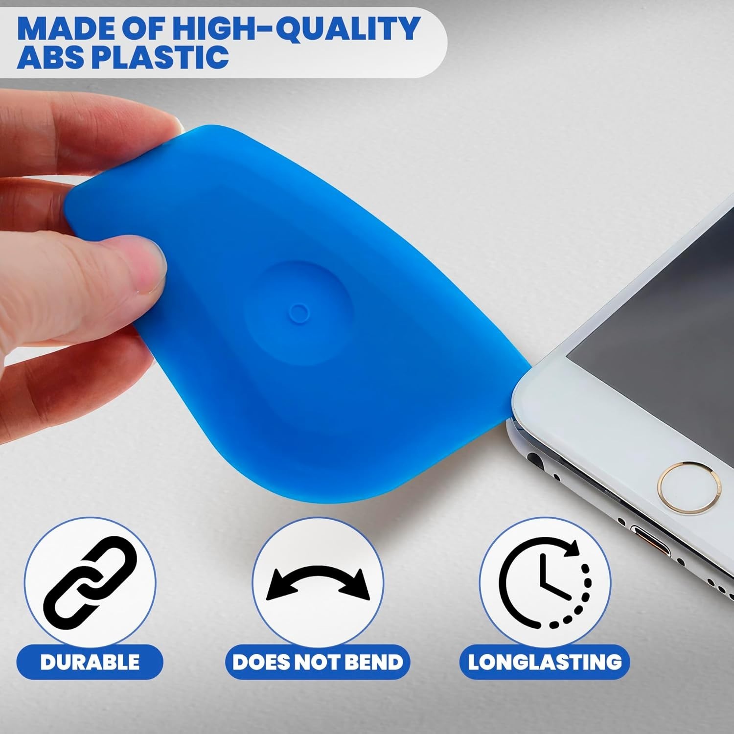 4-Pack Durable Sticker Removal Tool Set - Non-Residual Car Decal Remover