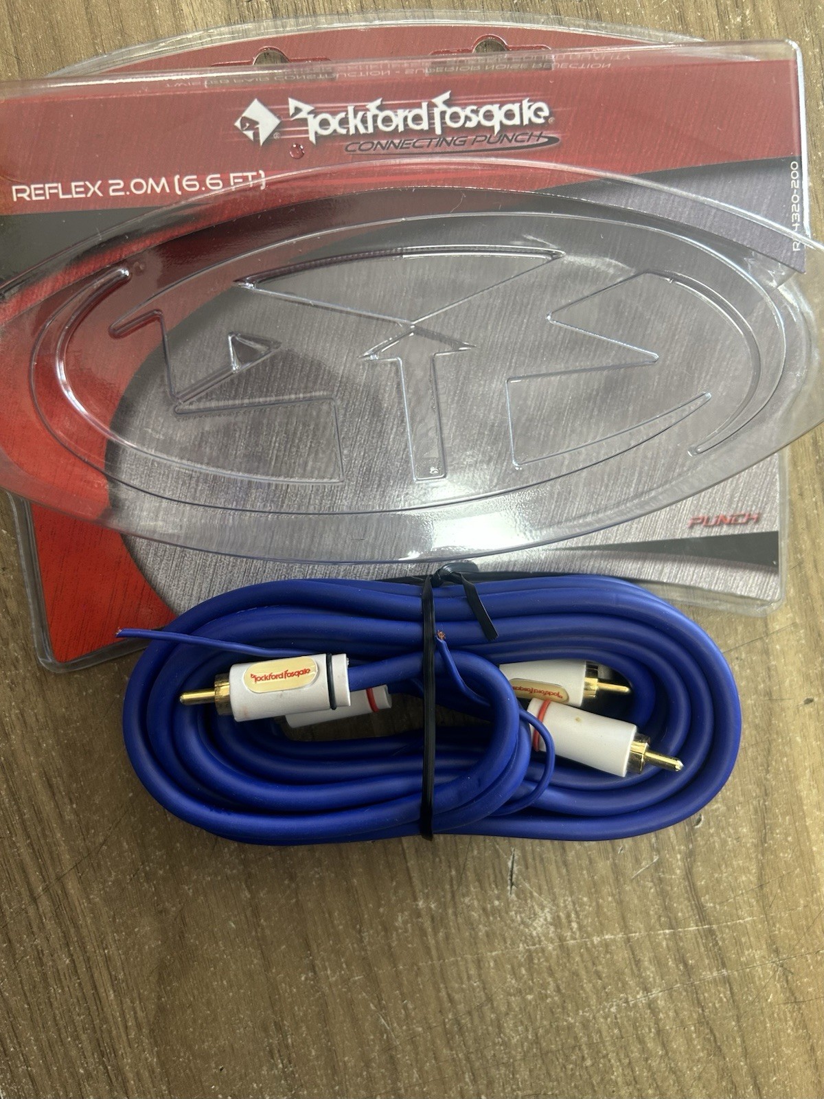 Rockford Fosgate RP4320-200 Dual Twist Signal RCA Cable 6' (1.8 Meters) 10 Pc