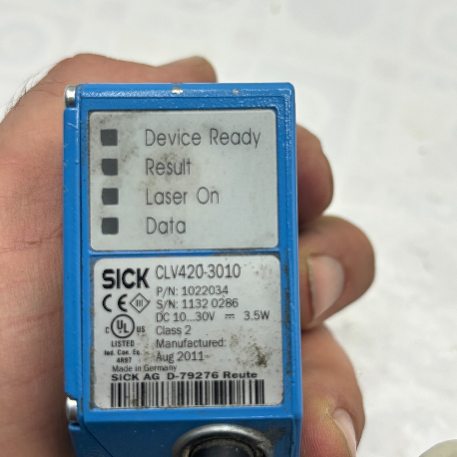 Sick CLV420-3010 Fixed Mount Barcode Scanner ⭐