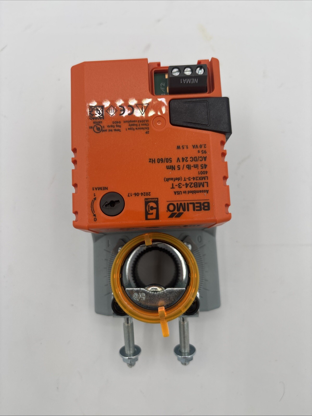 Belimo LMB24-3-T 45in-lb Non-Spring Return Damper Actuator 24vac/dc NOS NIB
