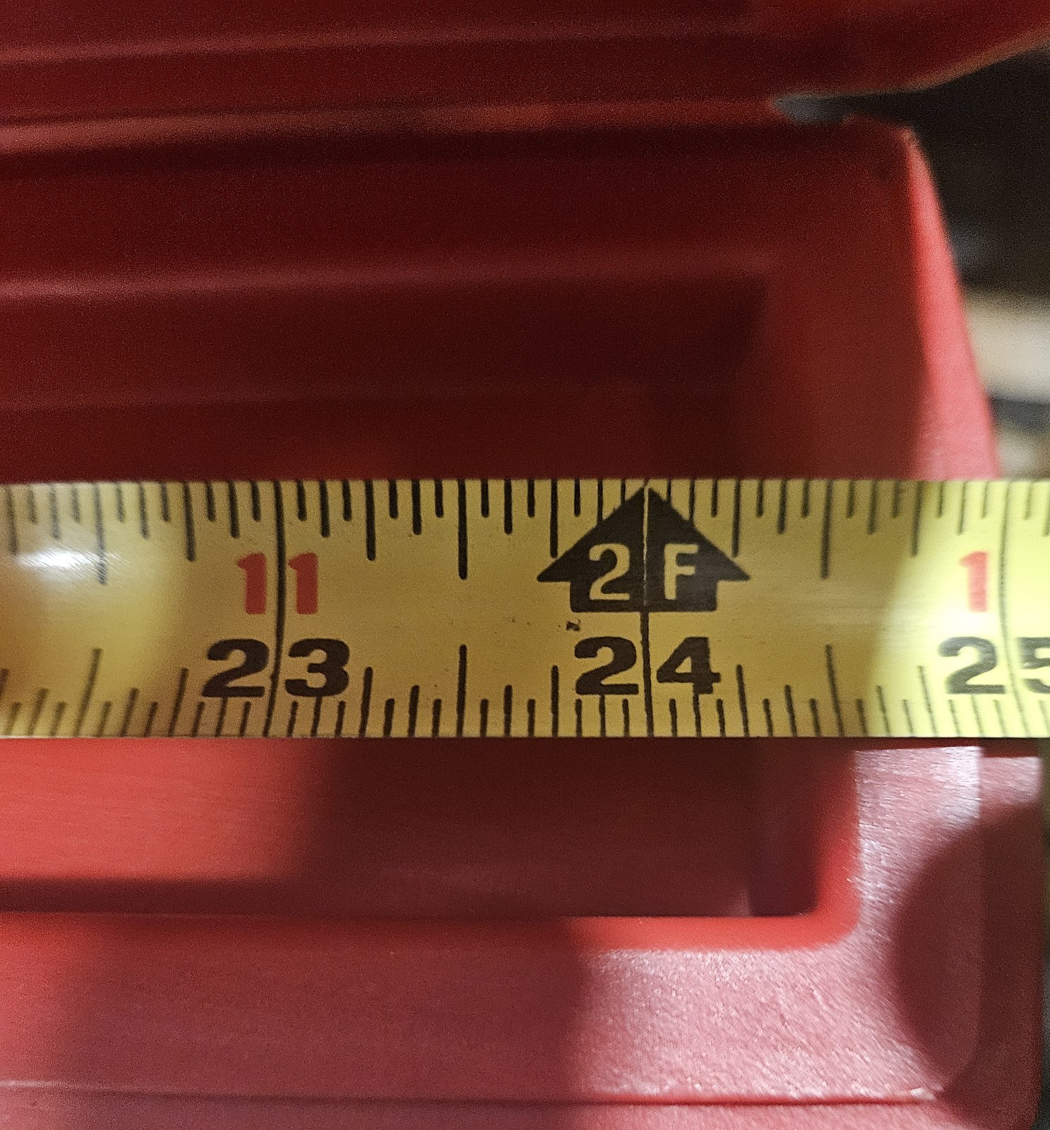 Snap On Torque Wrench CASE ONLY TQR250E Red