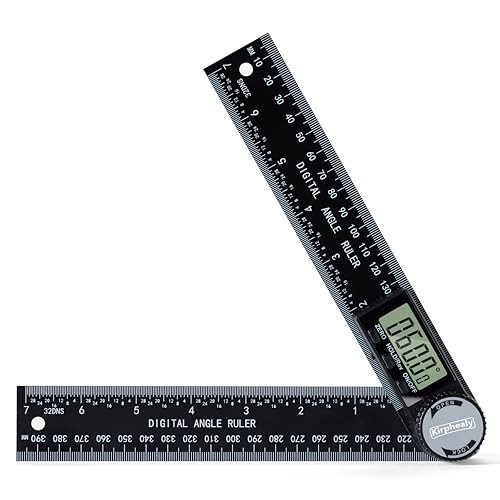 Digital Angle Finder Protractor 7" - Adjustable Measuring Tool for Carpentry & D