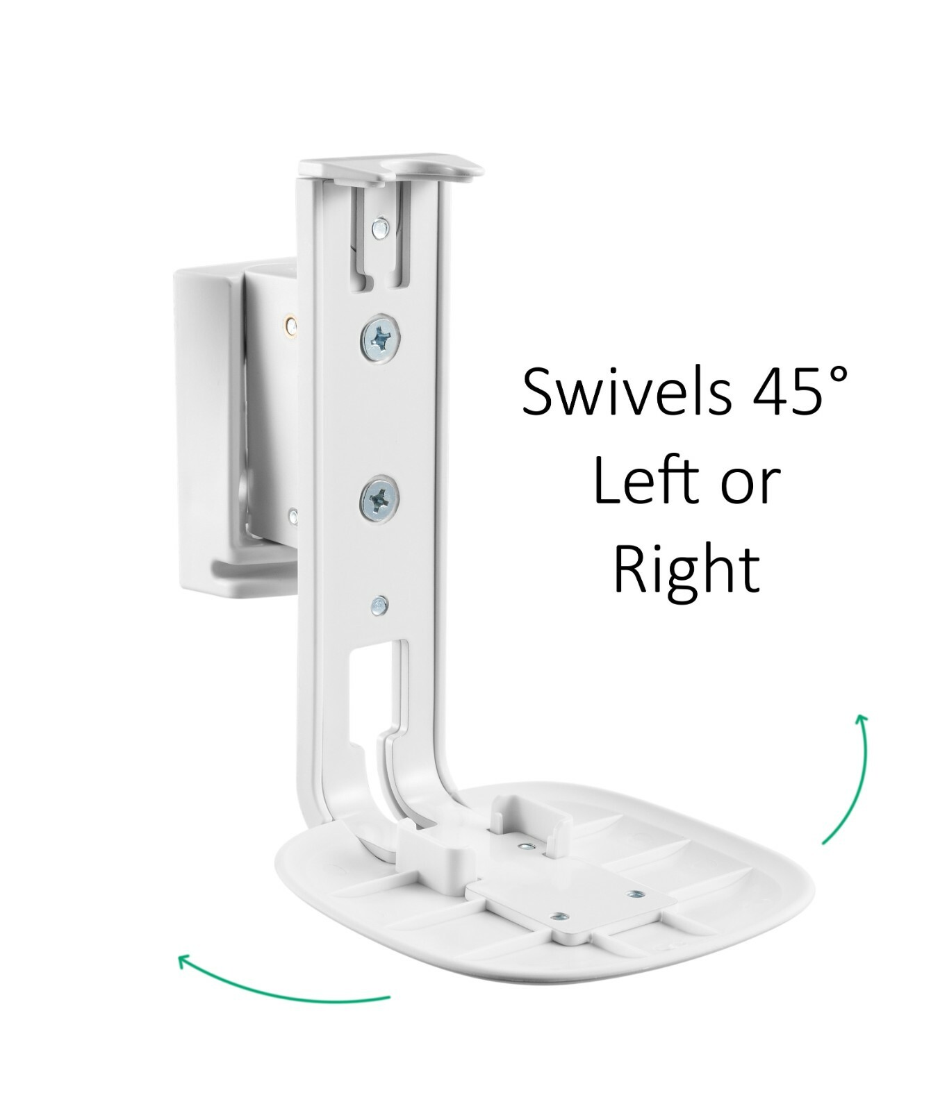 ynVISION Adjustable Wall Mount Bracket Sonos One,One SL,and Play:1 | 2 PACK |