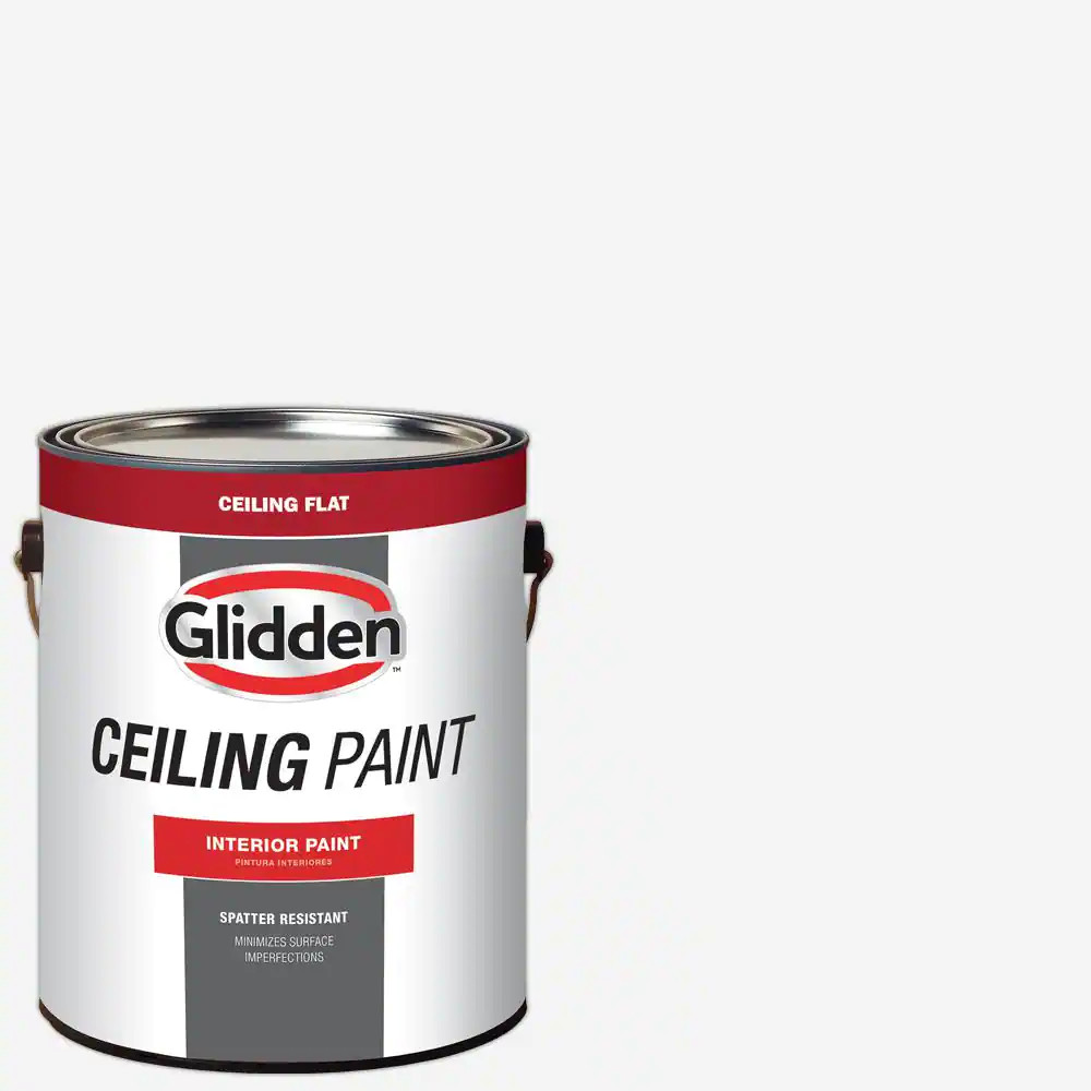 1 gal. High-Hiding White Dead-Flat Interior Ceiling Paint
