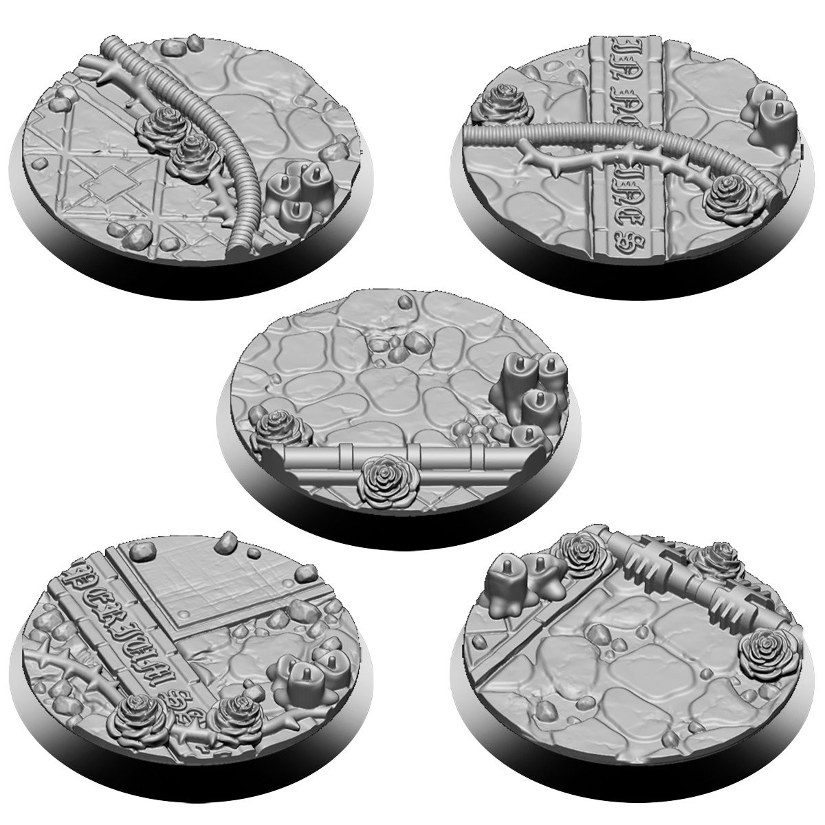 EMPEROR SISTERS BASE SET (25MM) X10