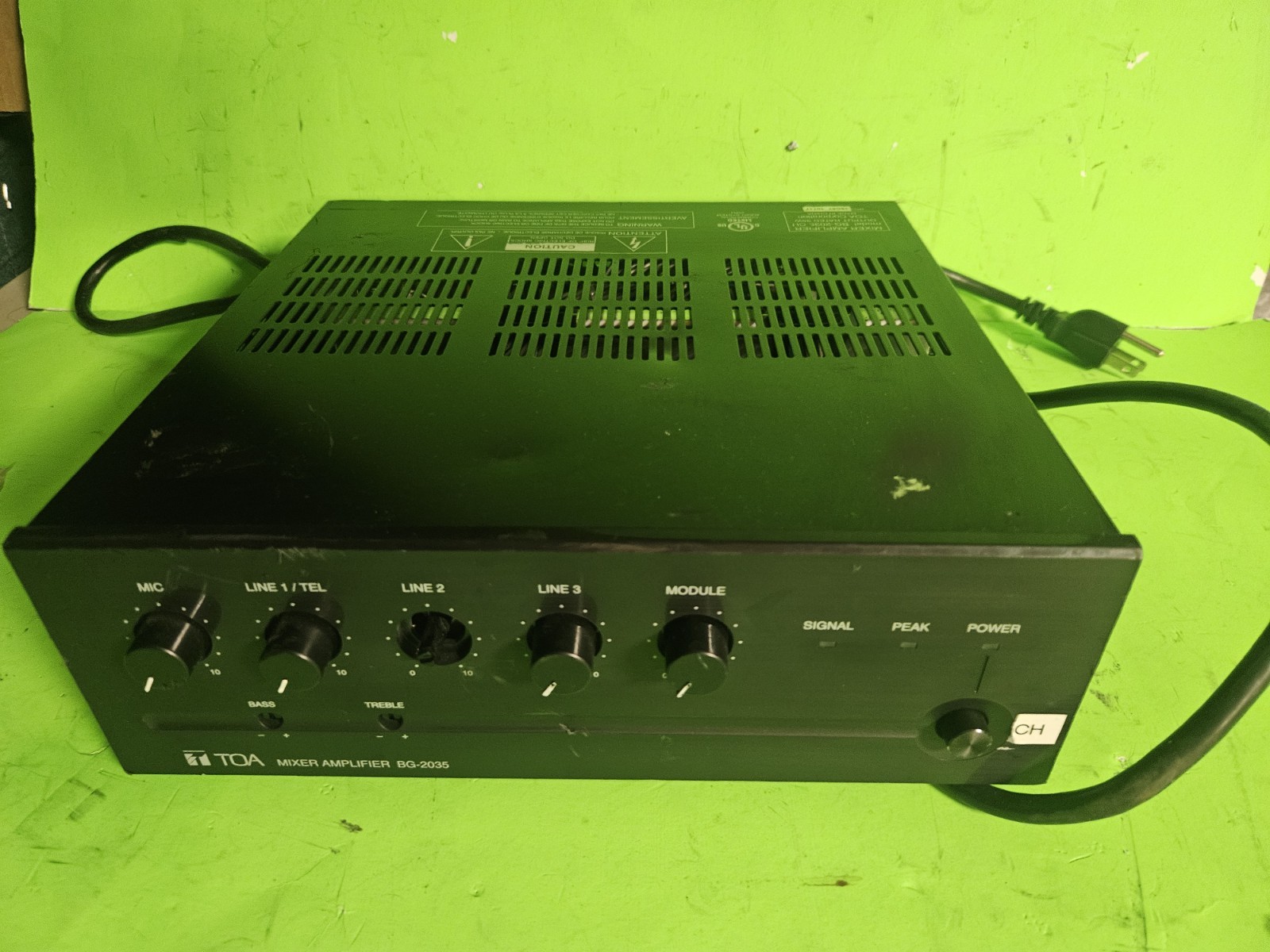 TOA BG-2035 MIXER AMP