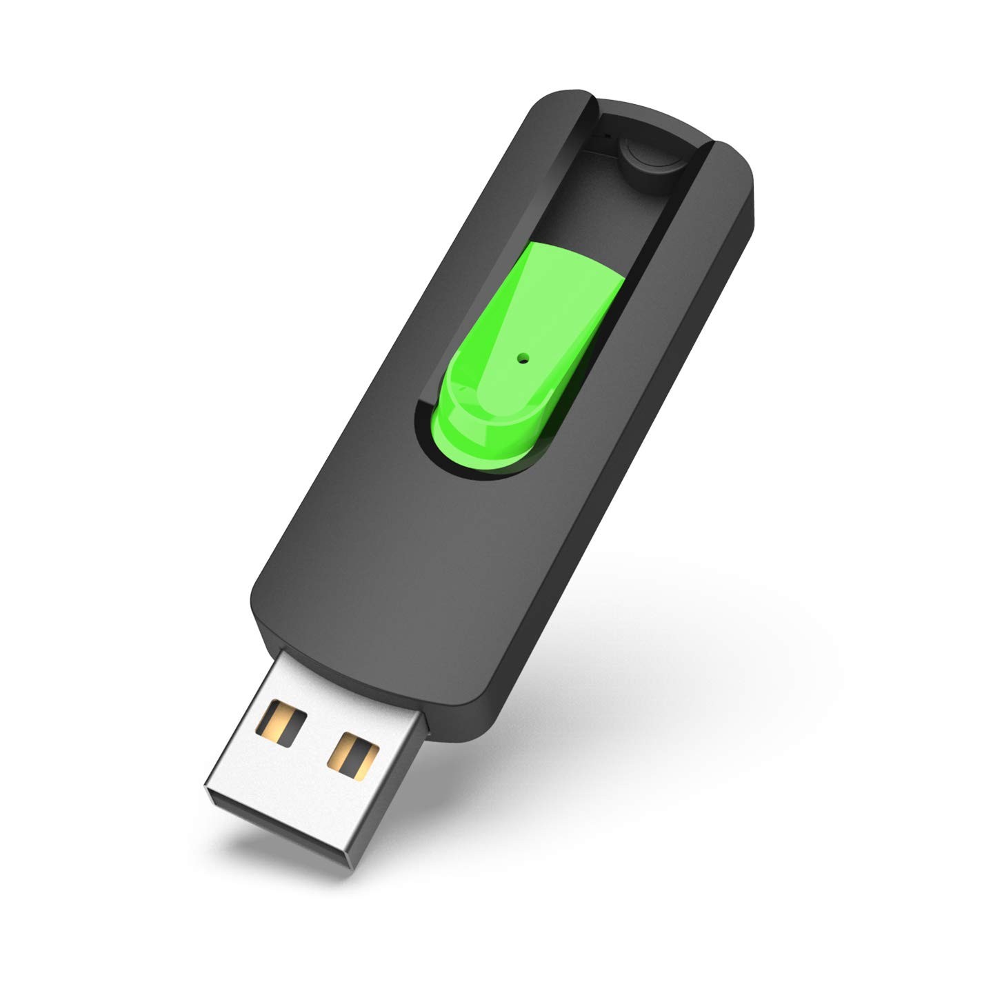 128GB Flash Drive Aiibe USB 128 GB Thumb 2.0, Green