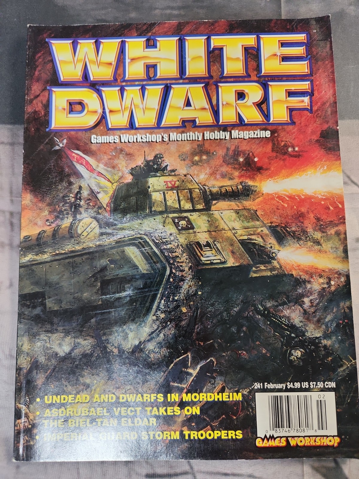 White Dwarf Magazine Lot Issues 240- 249