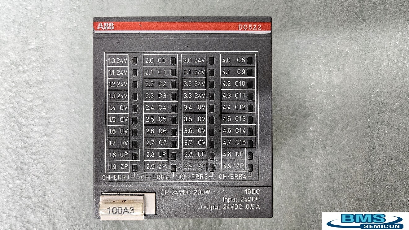 ABB Programmable Logic Controller PM581 C4 / DI524 B6 / DC522 B5