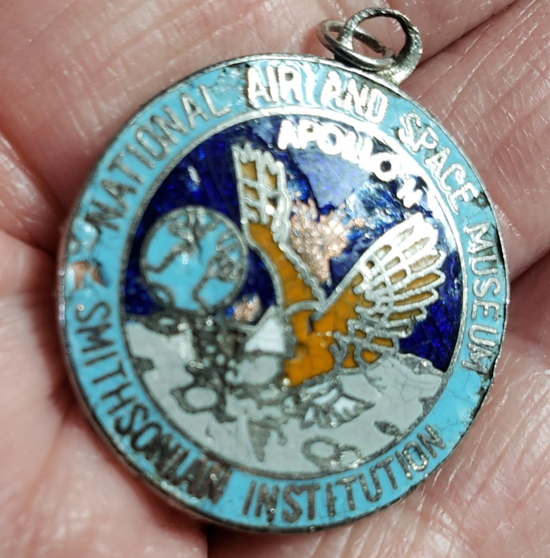 Smithsonian National Air Space Museum Enamel Souvenir Charm Eagle Has Landed