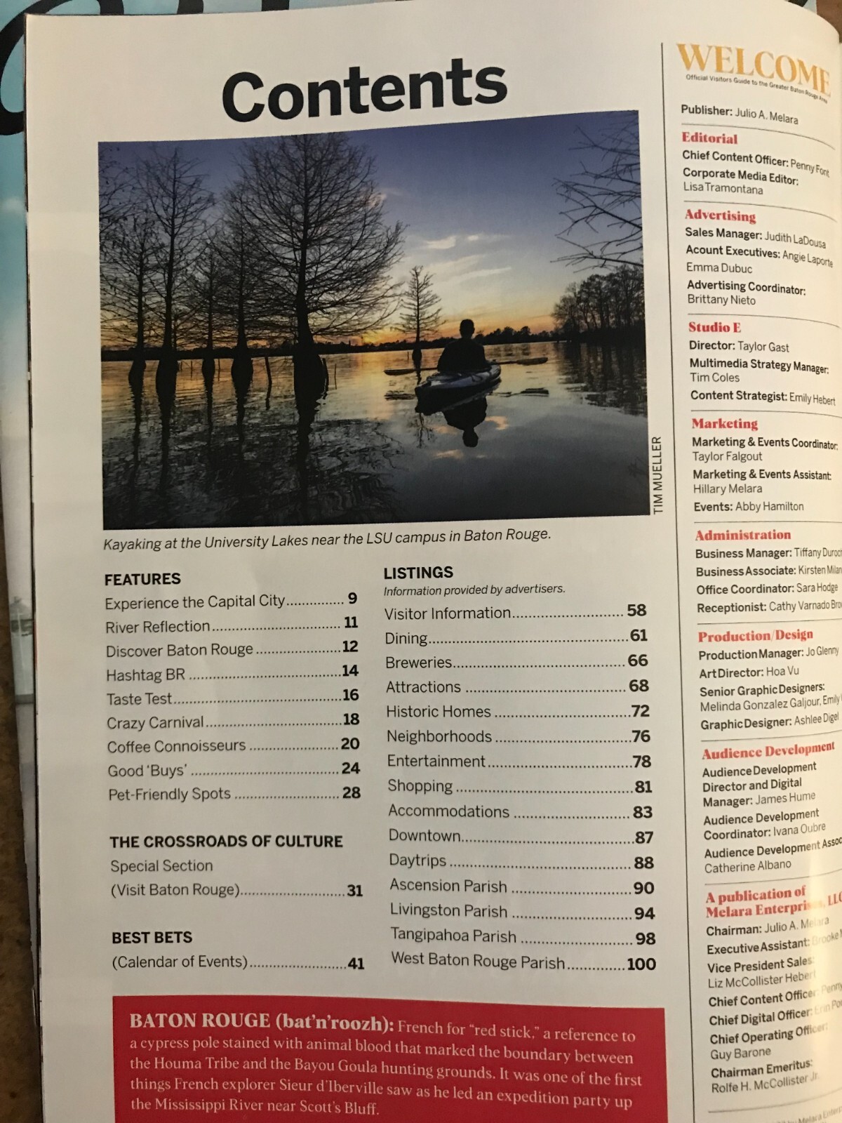 2023 Baton Rouge Official Visitors Guide