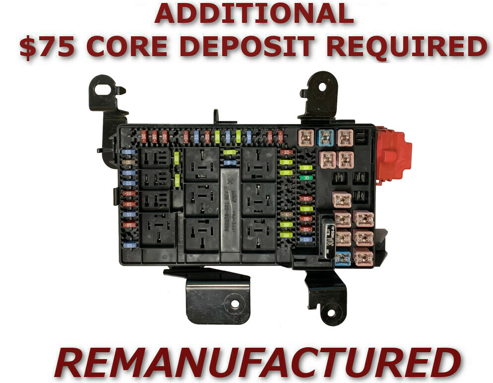 REMAN 05 06 07 Ford Super Duty F-250 F-350 Fuse Box 6C3T-14A067-AD EXCHANGE